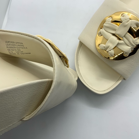 Tory Burch Double-T Slides - Picture 7 of 14
